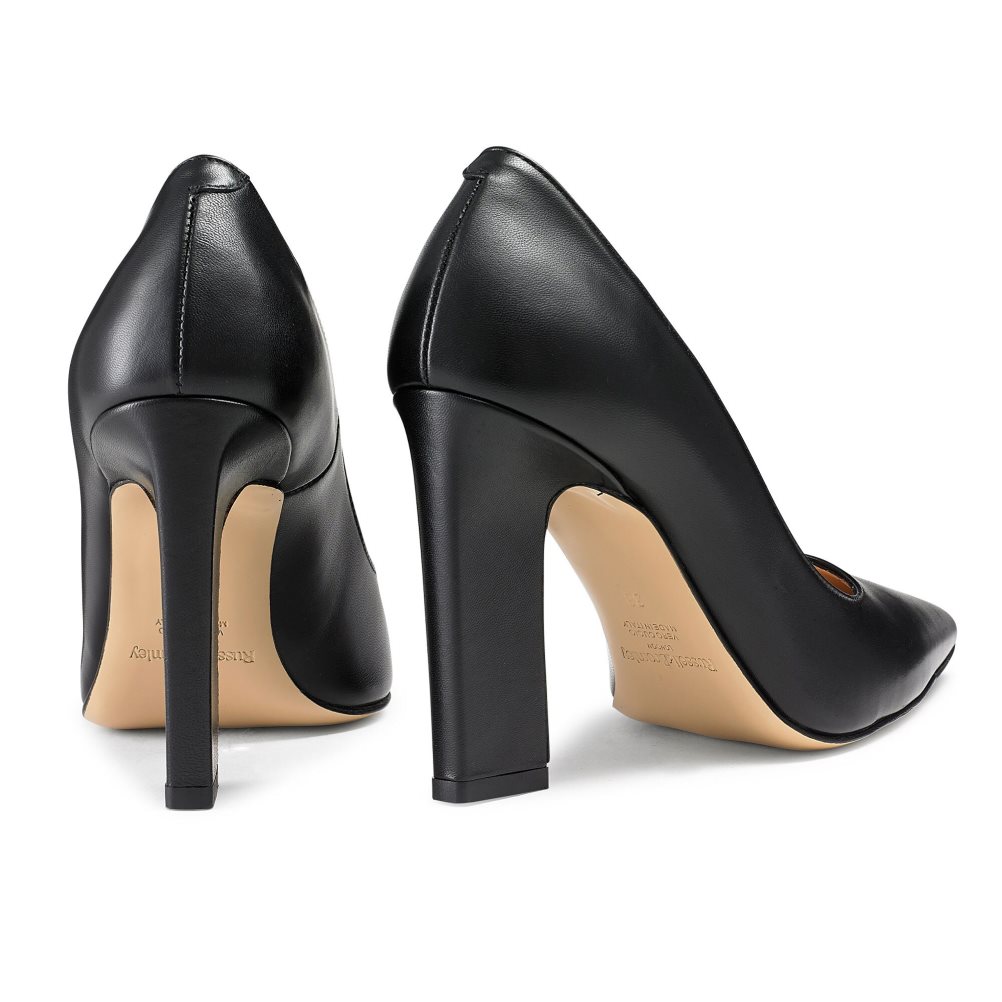 Russell And Bromley 100point Blade Court Høye Hæler Dame Svarte | 275XGMLO