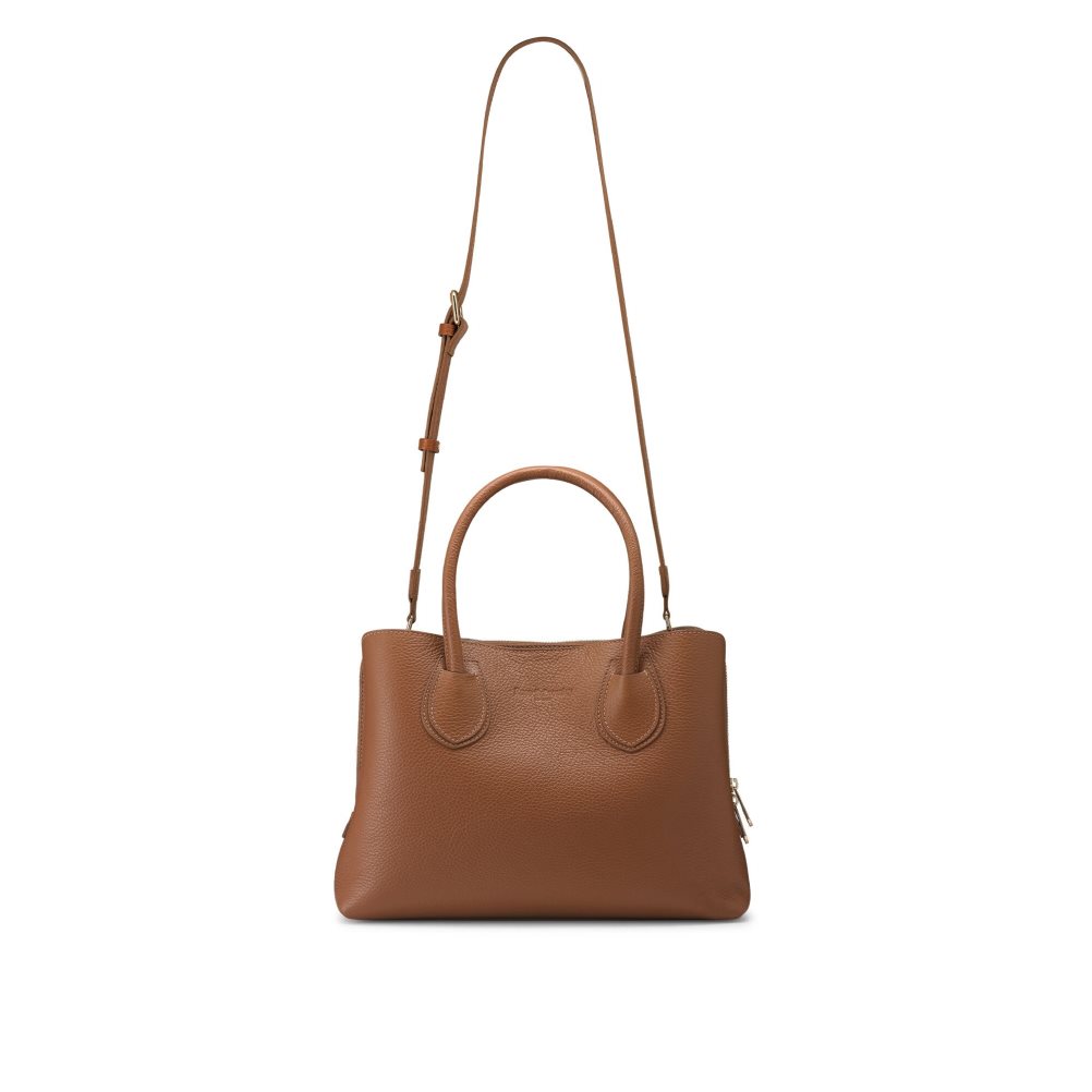 Russell And Bromley 9 To 5 Top Håndveske Dame Brune | 326ASMOF