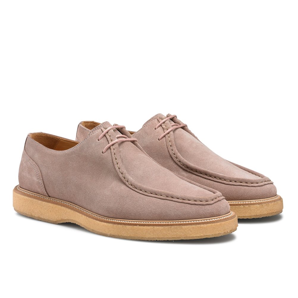 Russell And Bromley Algonquin Crepe Sole Trappeur Derby Sko Herre Rosa | 180HXBUN