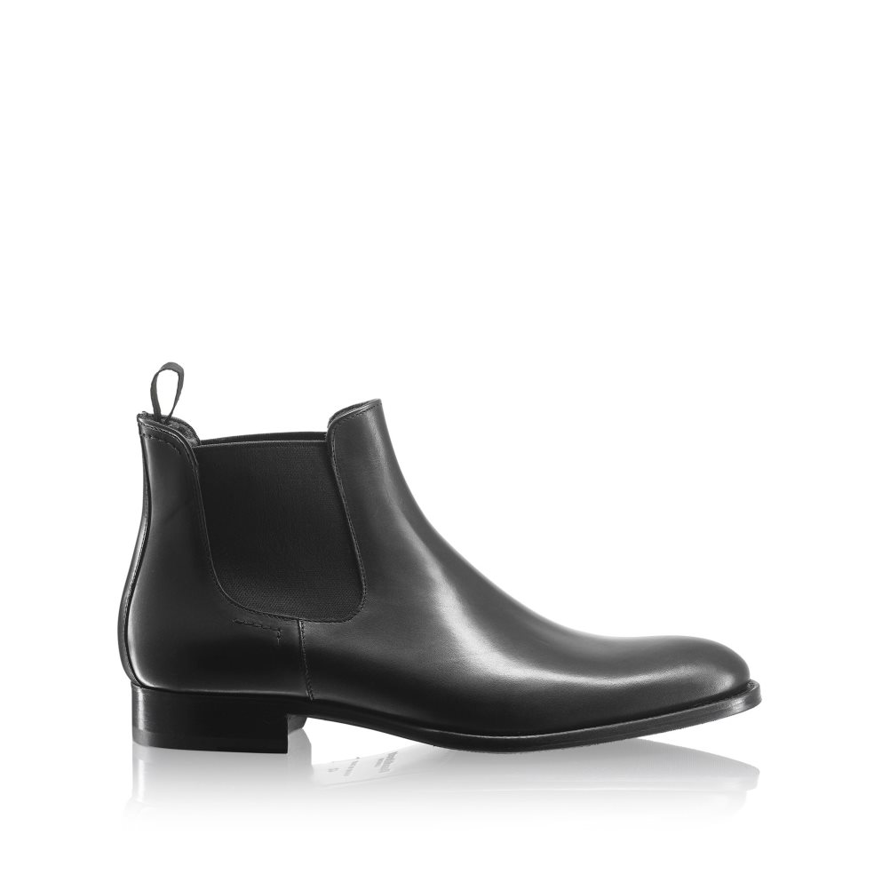 Russell And Bromley Beechwood Classic Chelsea Støvler Herre Svarte | 158GQWDC