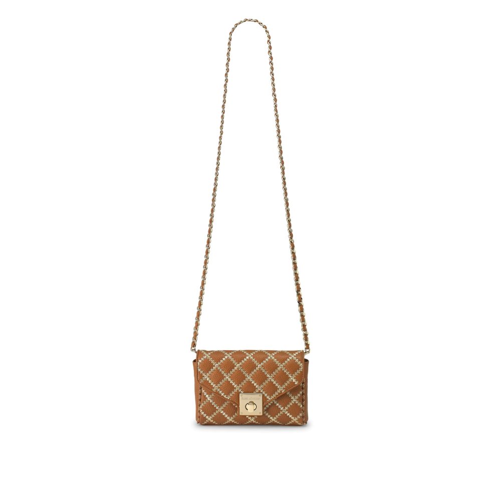 Russell And Bromley Boulevard2 Mini Veske Dame Brune | 495ZEYTU