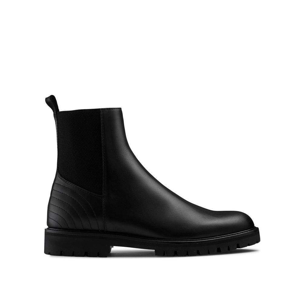 Russell And Bromley Brando Chelsea Støvler Herre Svarte | 752VKIYF