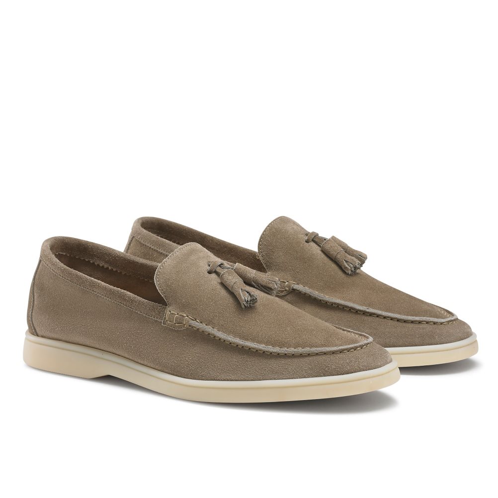 Russell And Bromley Cambria Tassel Loafers Herre Brune | 487WXGNB