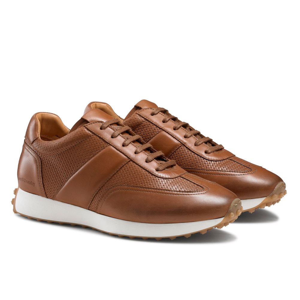 Russell And Bromley Candidate Oxford Blonder Runner Joggesko Herre Brune | 045YRXBC