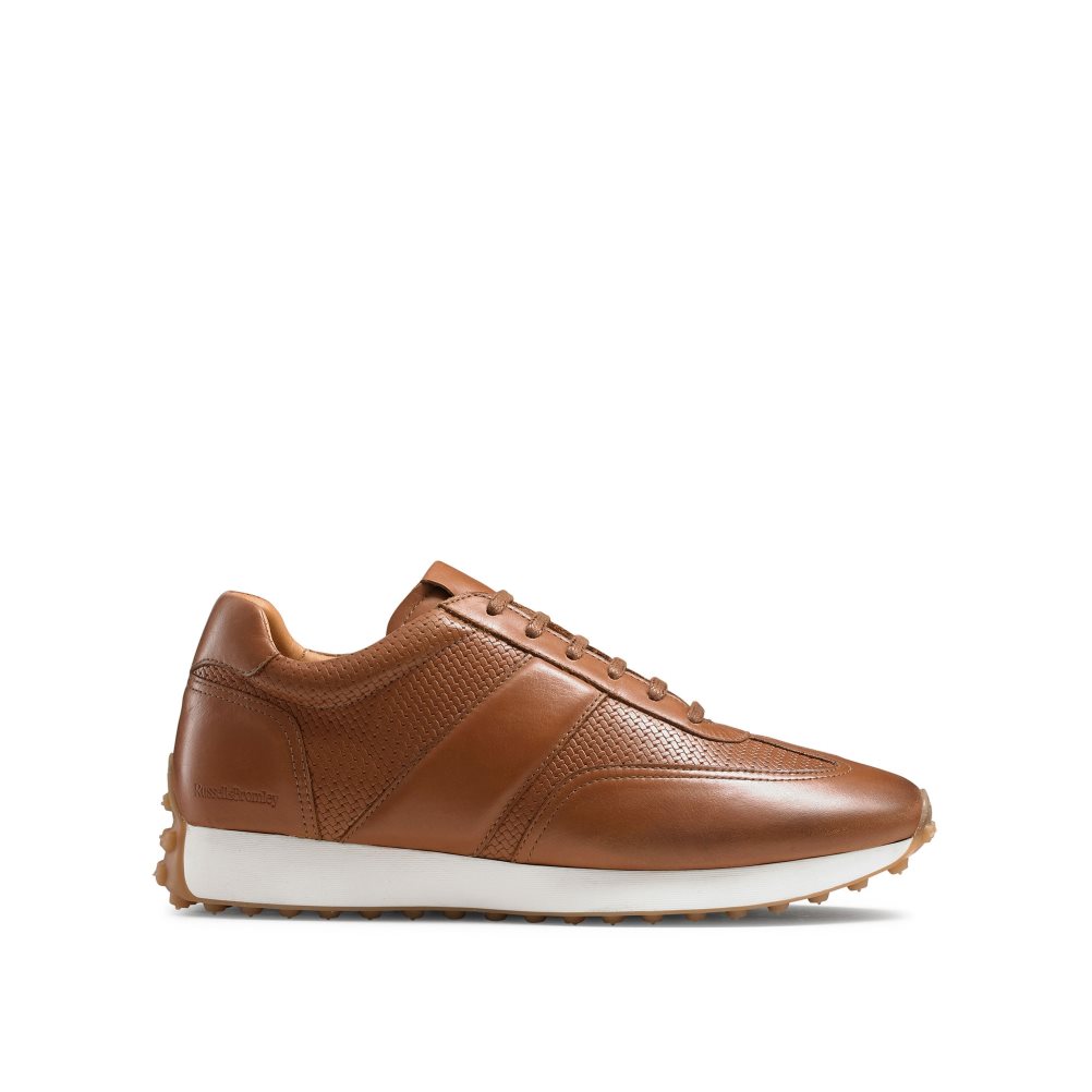 Russell And Bromley Candidate Oxford Blonder Runner Joggesko Herre Brune | 045YRXBC