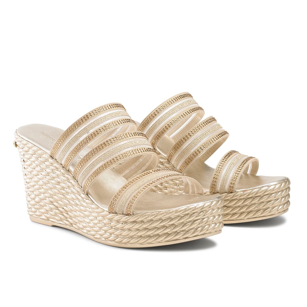 Russell And Bromley Cosmic Triple Reima Wedge Dame Gull | 257MCIFH