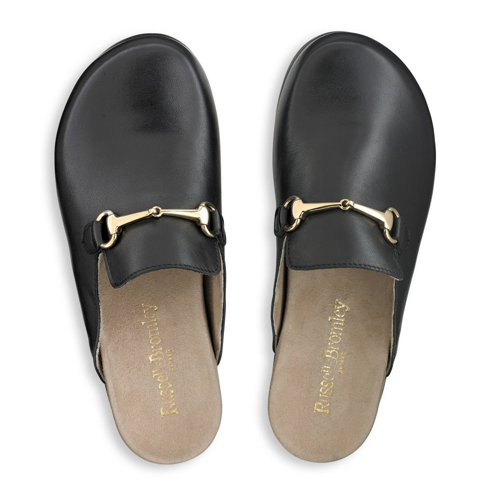 Russell And Bromley Dellacasa Snaffle Loafers Dame Svarte | 438NHFYK