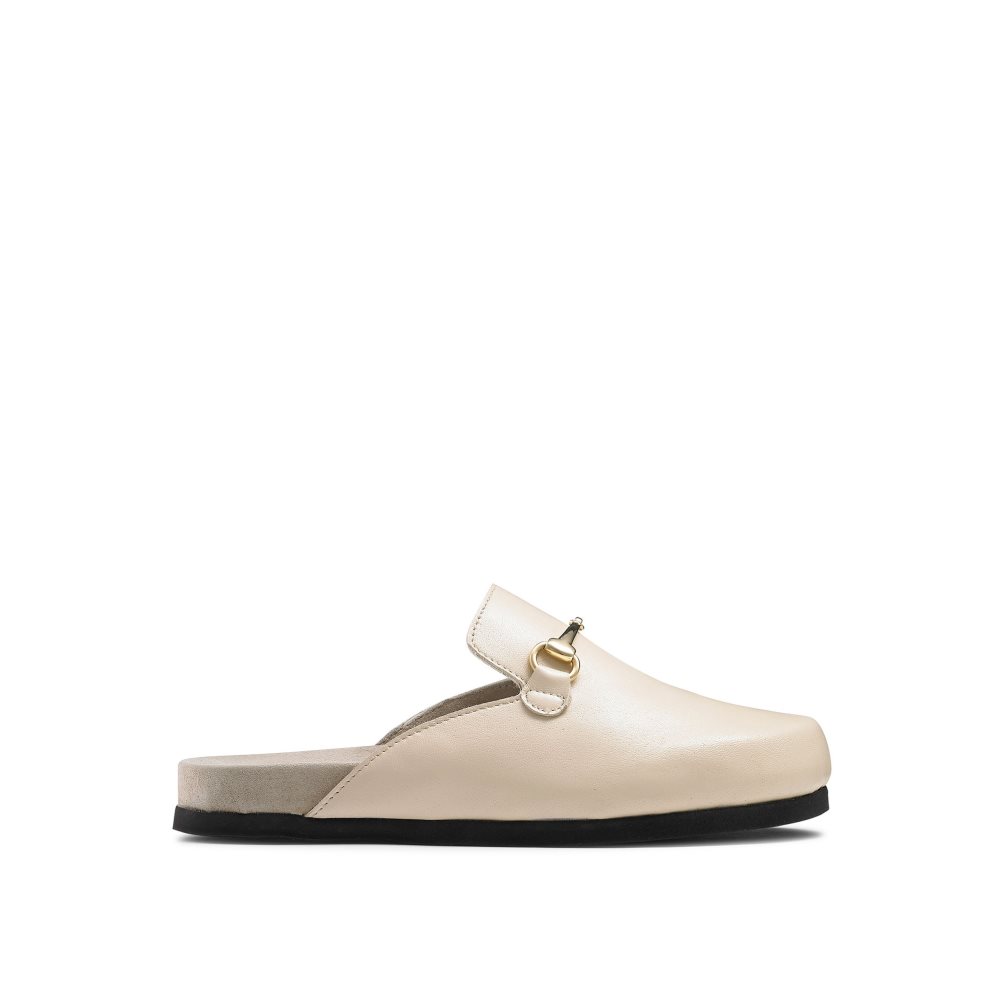 Russell And Bromley Dellacasa Snaffle Loafers Dame Beige | 832HBEOR