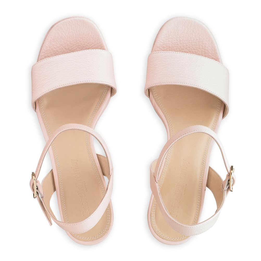 Russell And Bromley Discoqueen Platform Sandaler med Hæl Dame Rosa | 420RGQLC