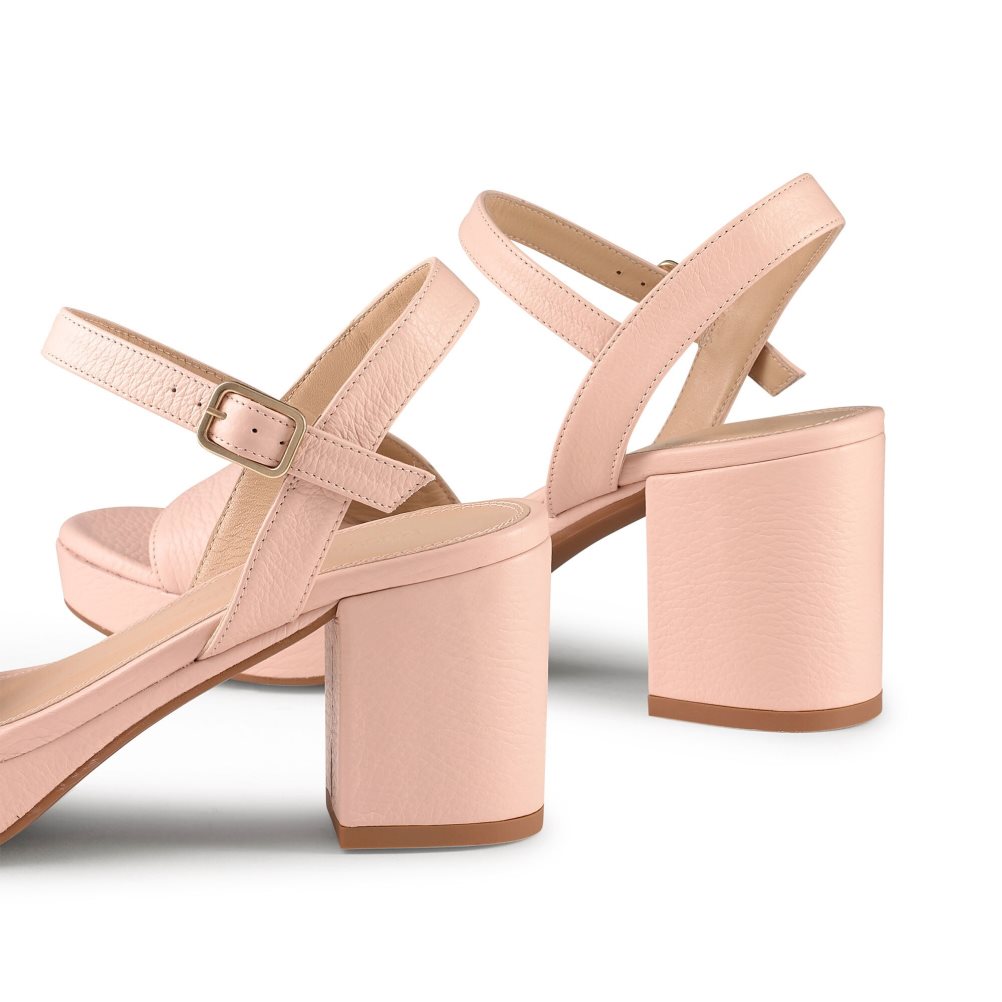 Russell And Bromley Discoqueen Platform Sandaler med Hæl Dame Rosa | 420RGQLC