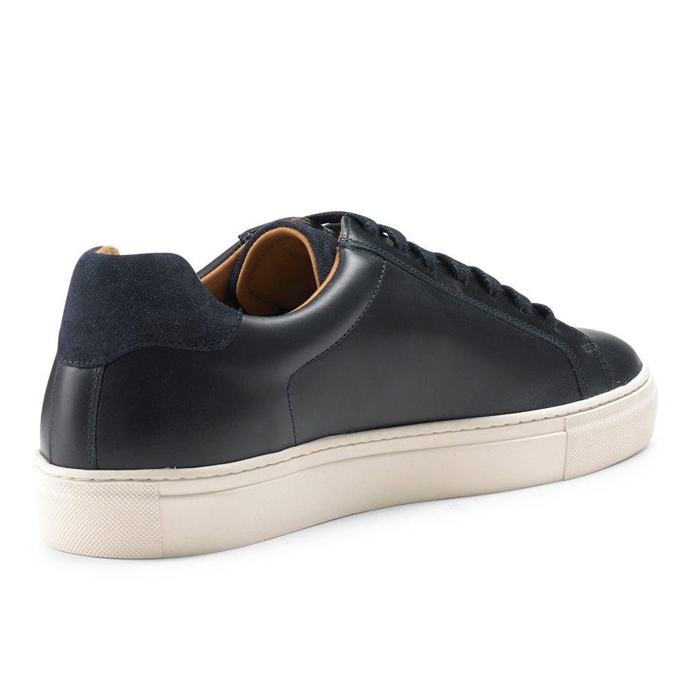 Russell And Bromley Downfield Derby Blonder Up Joggesko Herre Marineblå | 406TIXMA