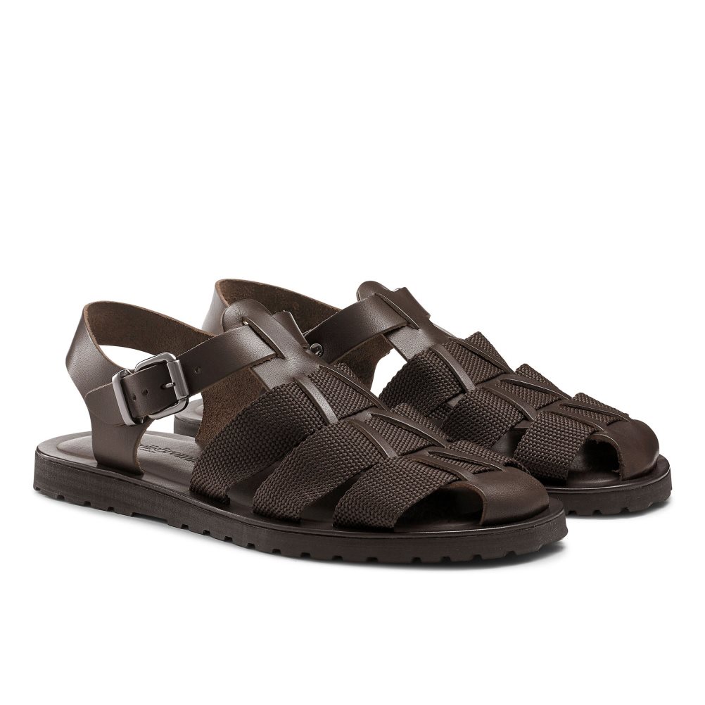 Russell And Bromley Fab Fisher Fritidssko Herre Sjokolade | 034PLKXJ