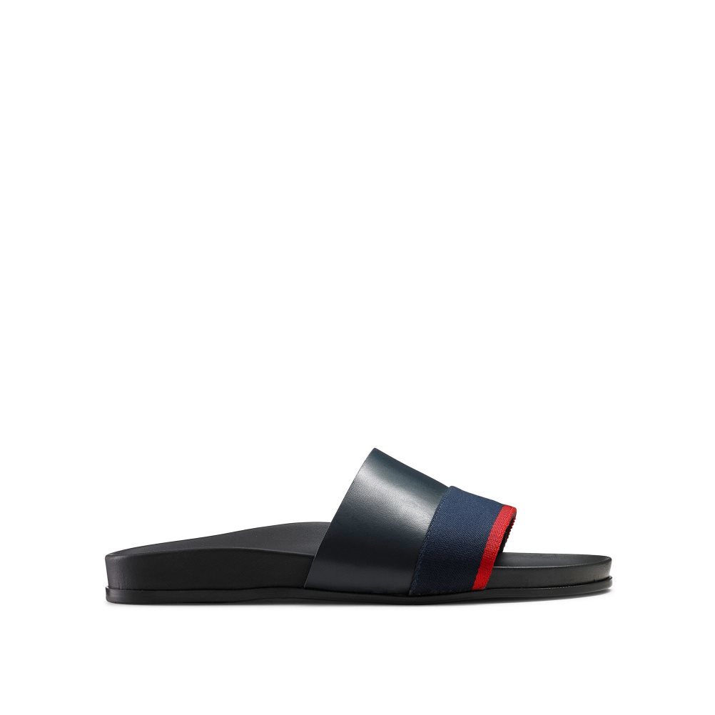 Russell And Bromley Fab Slip Badesandaler Herre Marineblå | 192EIKUB