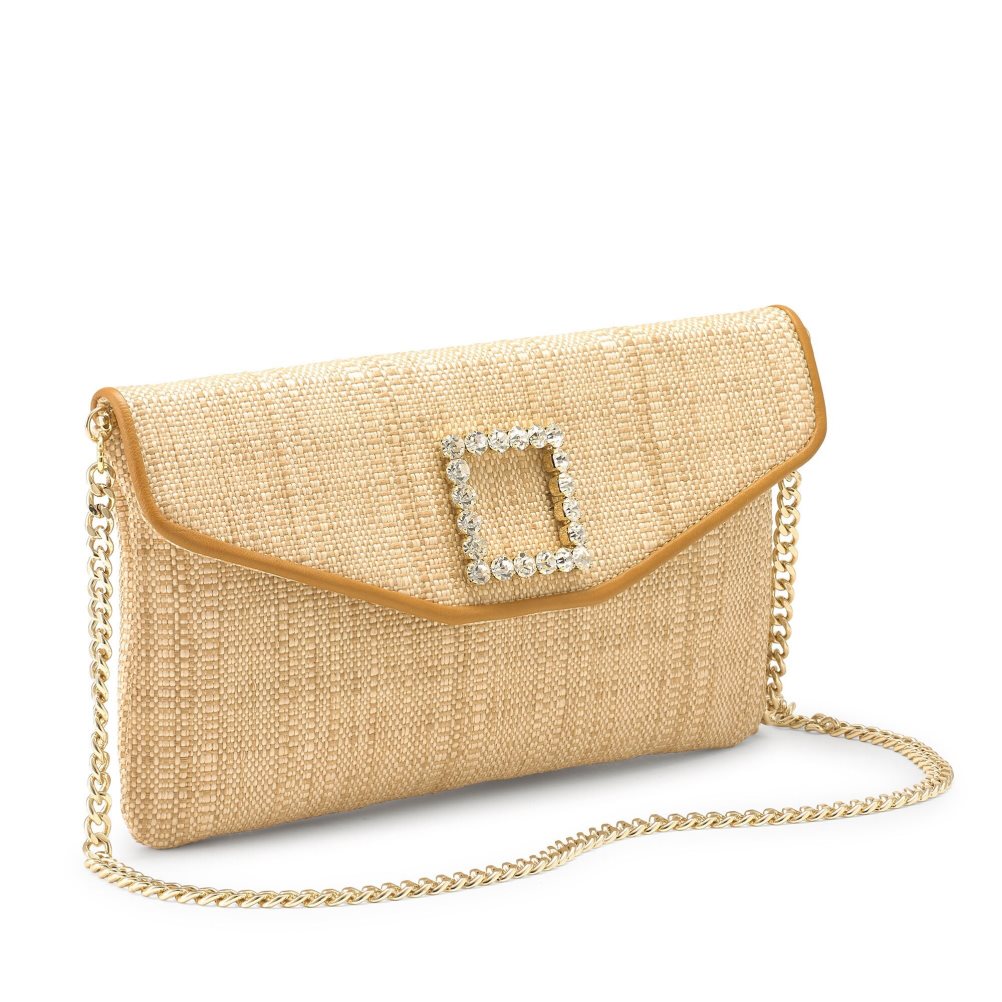 Russell And Bromley Fairytale Envelope Clutch Veske Dame Khaki | 059HDBZW