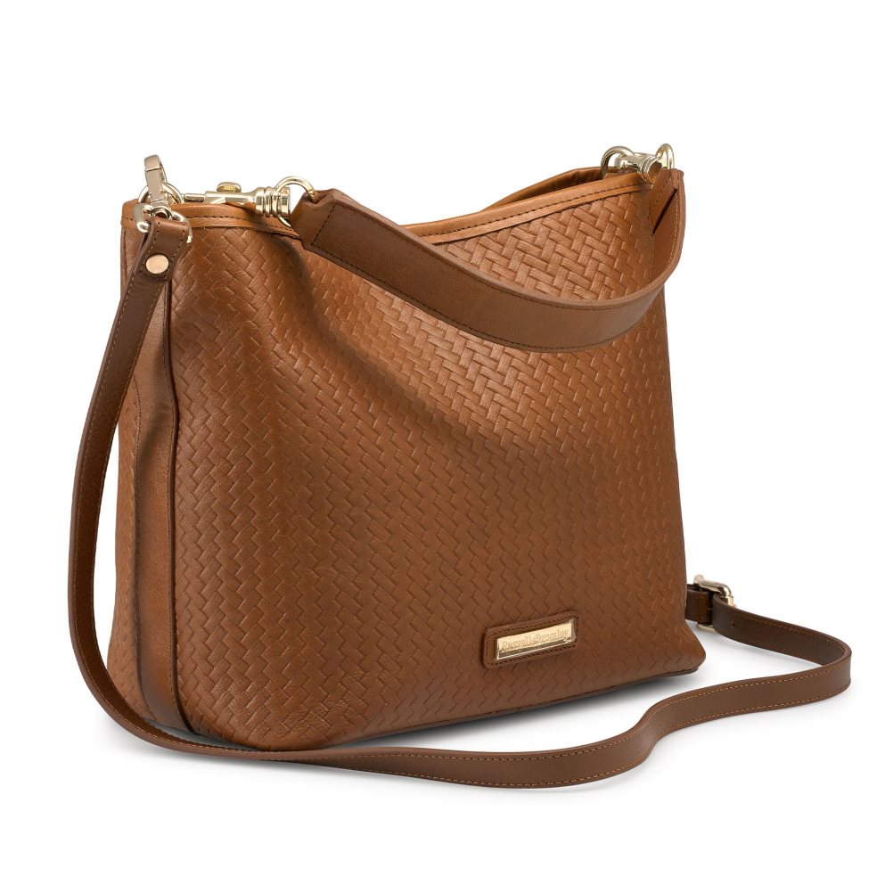 Russell And Bromley Getaway Soft Grab Crossbody Veske Dame Brune | 743KAVBX