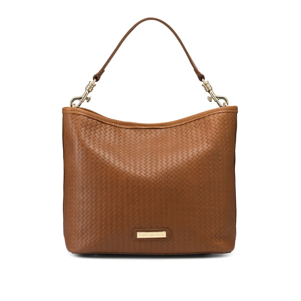 Russell And Bromley Getaway Soft Grab Crossbody Veske Dame Brune | 743KAVBX