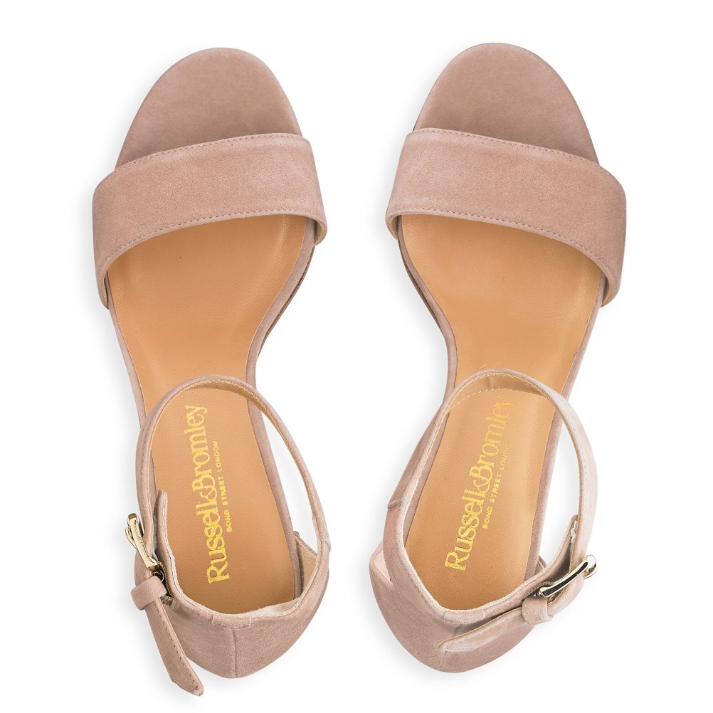 Russell And Bromley Ittakestwo Block Sandaler med Hæl Dame Rosa | 279PSQTN