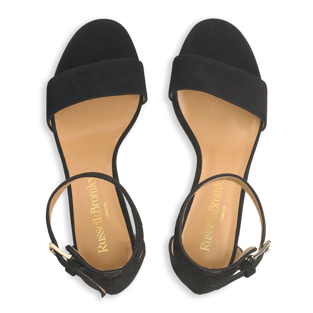 Russell And Bromley Ittakestwo Block Sandaler med Hæl Dame Svarte | 291GMYCH