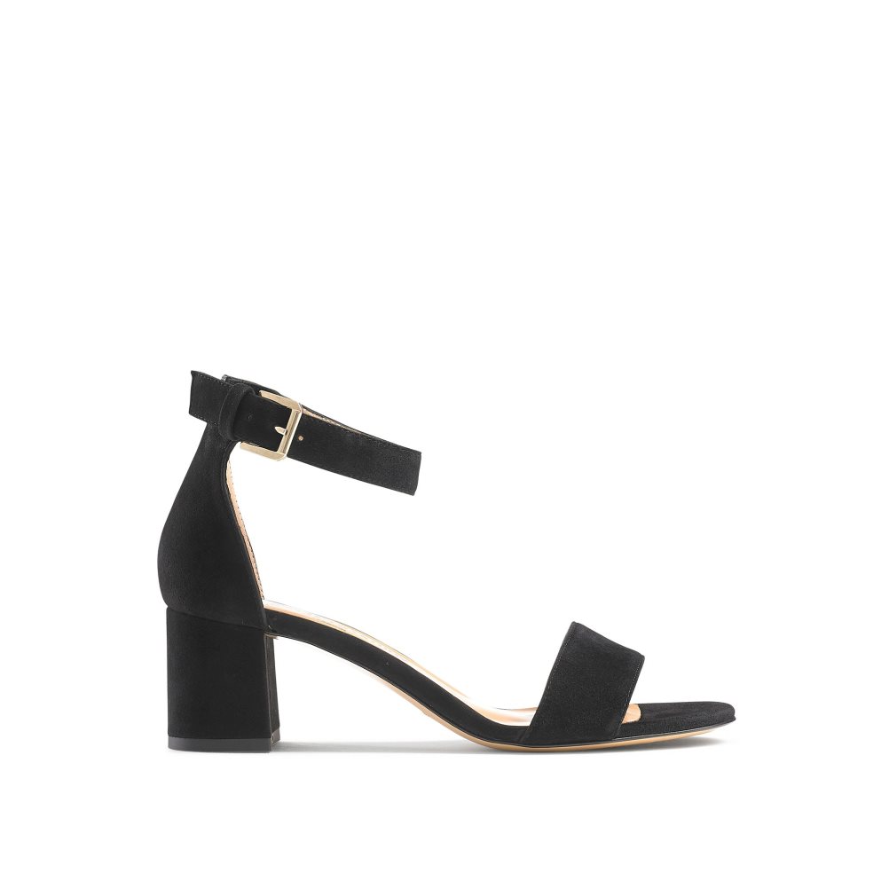 Russell And Bromley Ittakestwo Block Sandaler med Hæl Dame Svarte | 291GMYCH