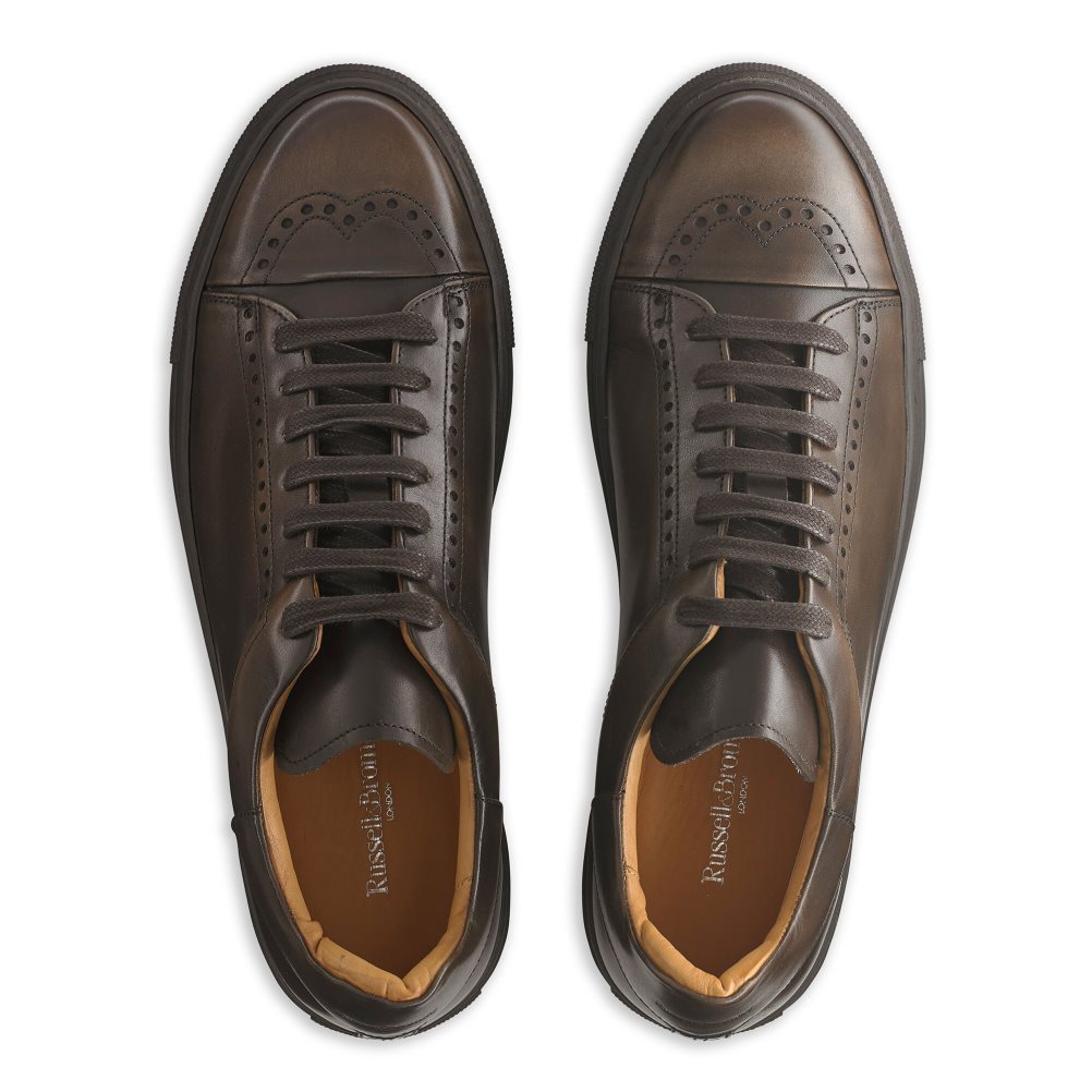 Russell And Bromley Legend Lo Luxury Joggesko Herre Sjokolade | 193UXODF