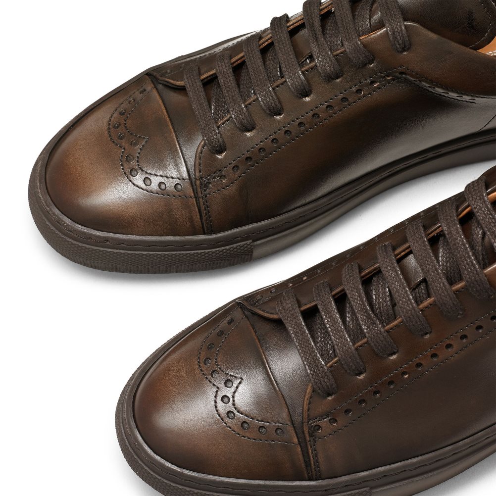 Russell And Bromley Legend Lo Luxury Joggesko Herre Sjokolade | 193UXODF