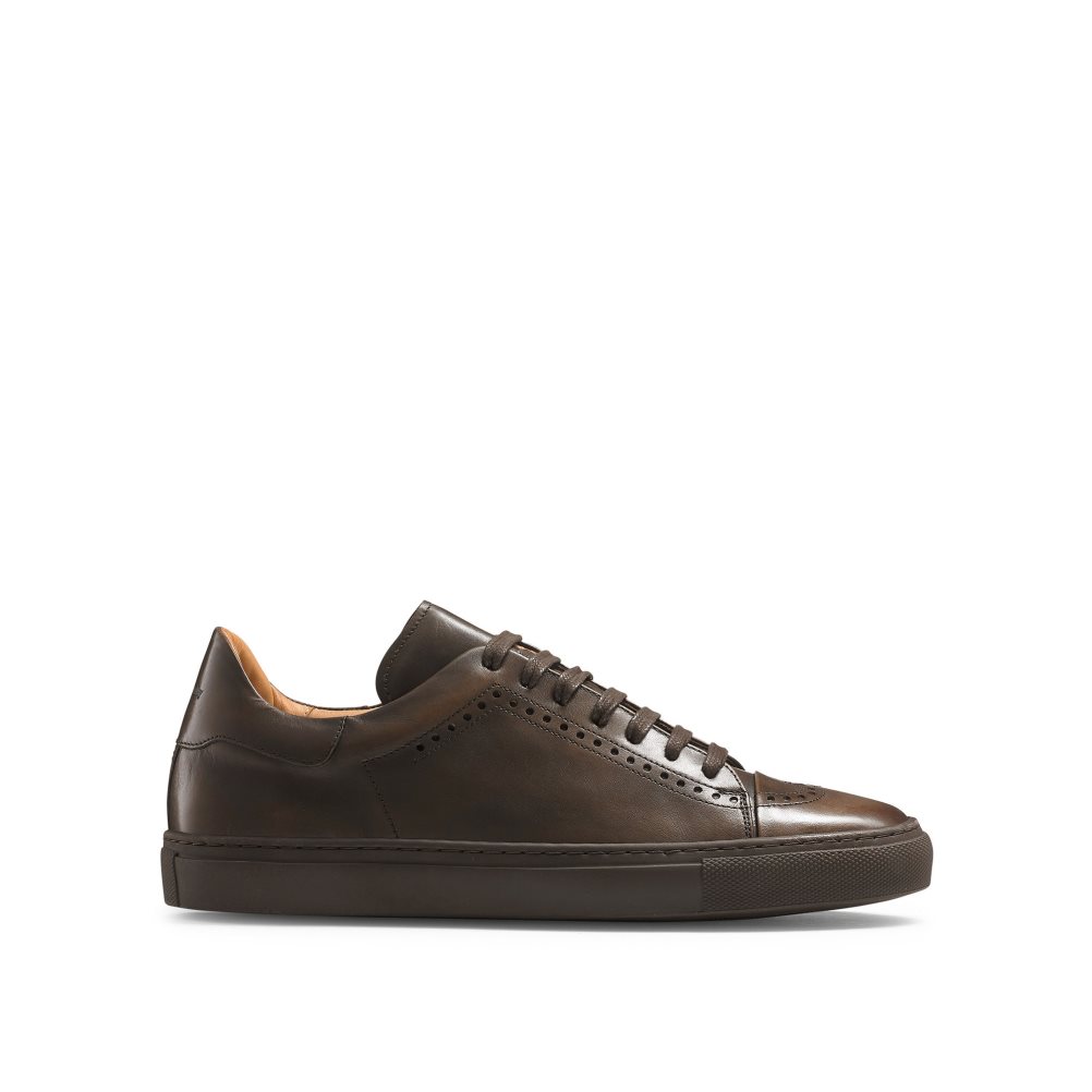 Russell And Bromley Legend Lo Luxury Joggesko Herre Sjokolade | 193UXODF