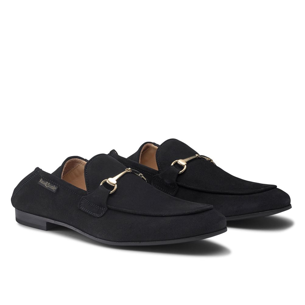 Russell And Bromley Loafer M Snaffle Kjoler Sko Herre Marineblå | 281BUHQV