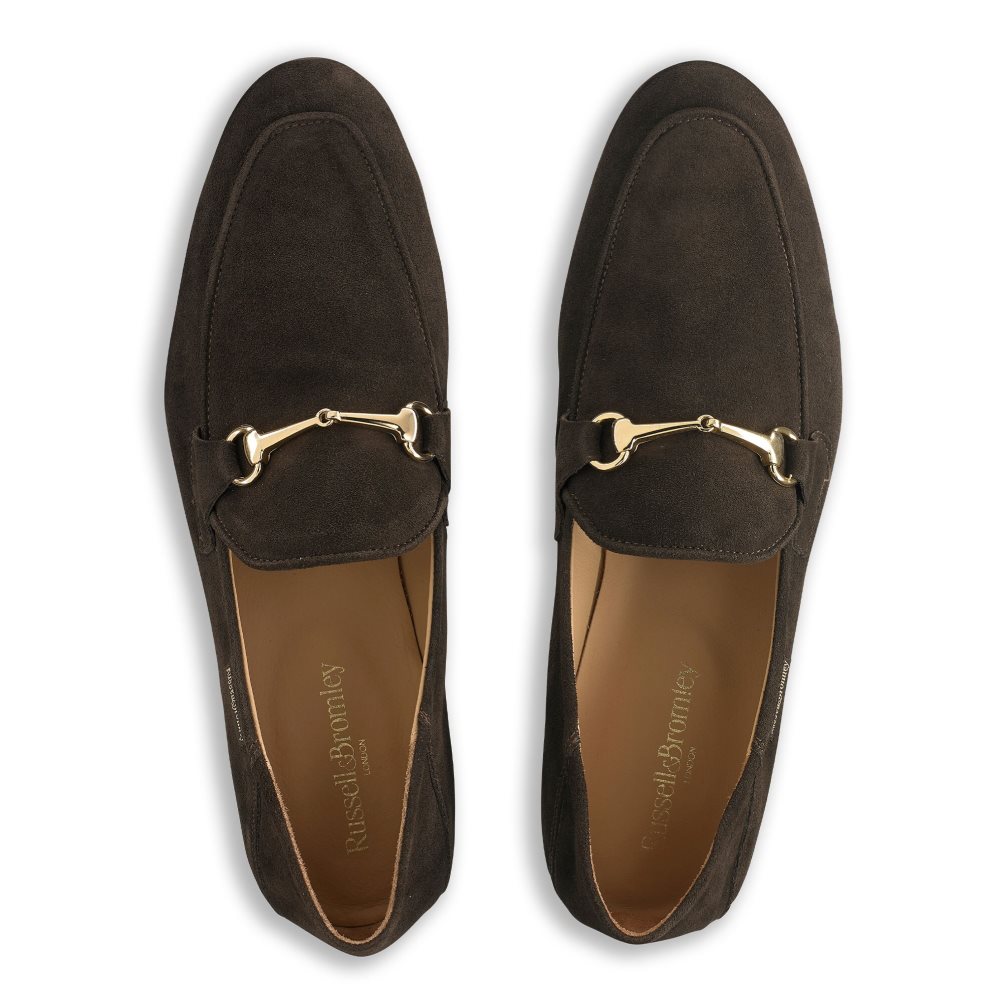 Russell And Bromley Loafer M Snaffle Kjoler Sko Herre Sjokolade | 284JGCLK