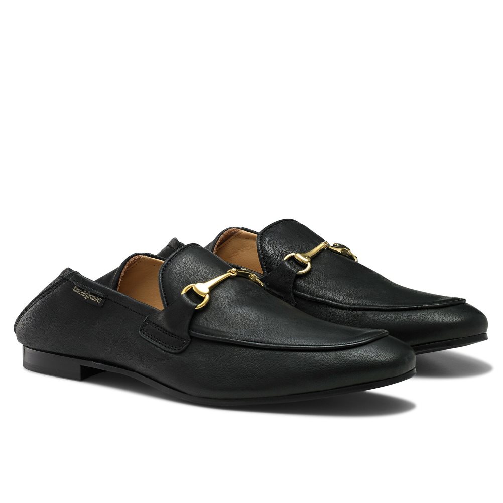 Russell And Bromley Loafer M Snaffle Kjoler Sko Herre Svarte | 523QCTKM