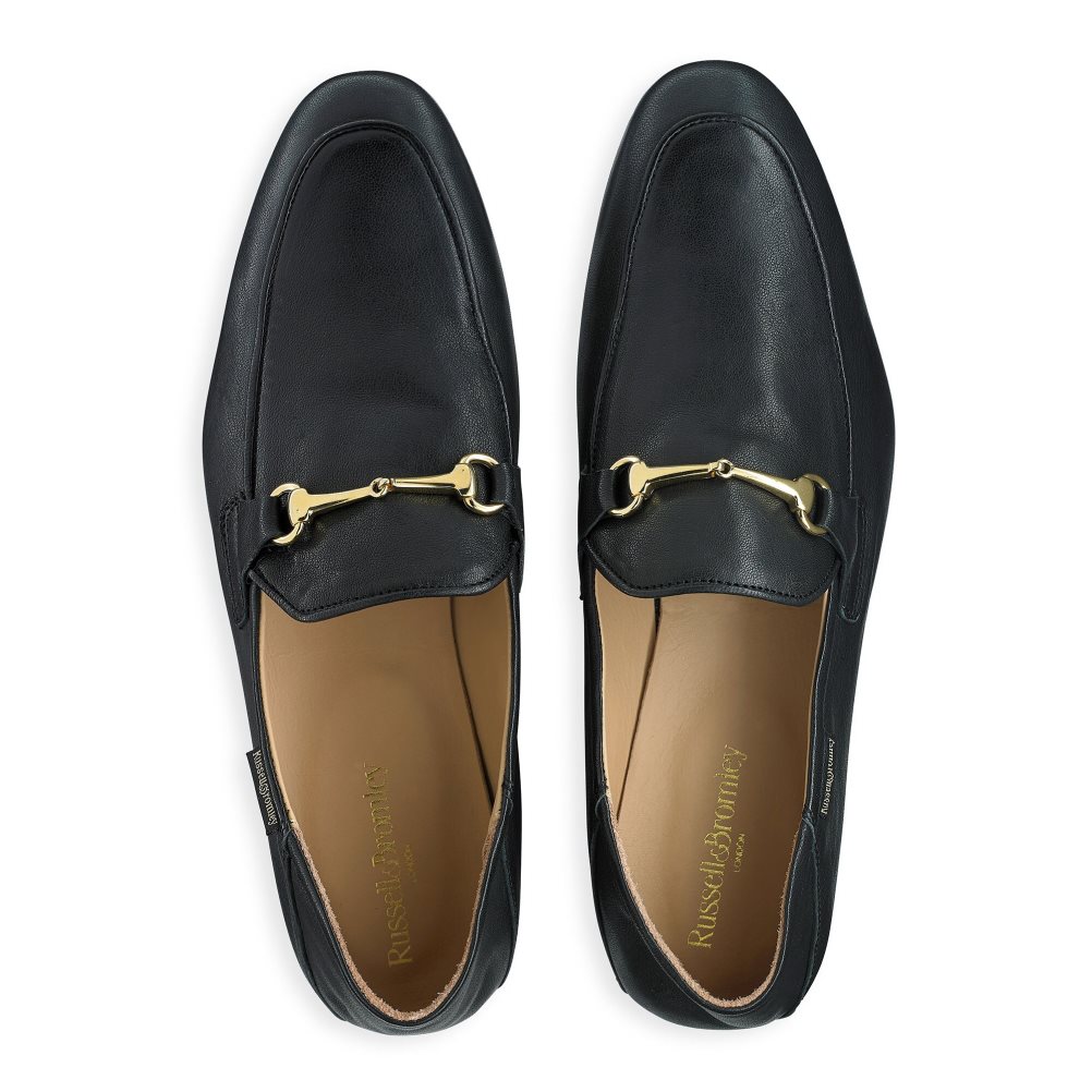 Russell And Bromley Loafer M Snaffle Kjoler Sko Herre Svarte | 523QCTKM