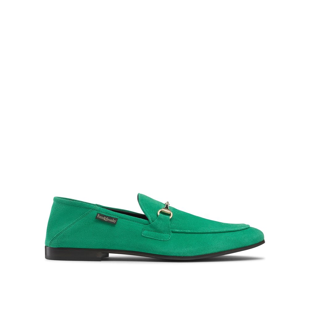 Russell And Bromley Loafer M Snaffle Kjoler Sko Herre Grønn | 783HURYE