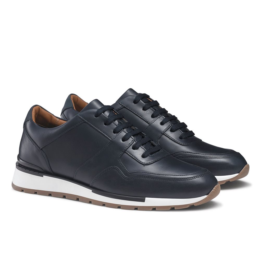 Russell And Bromley Lomond Blonder-up Joggesko Herre Marineblå | 091MWTND