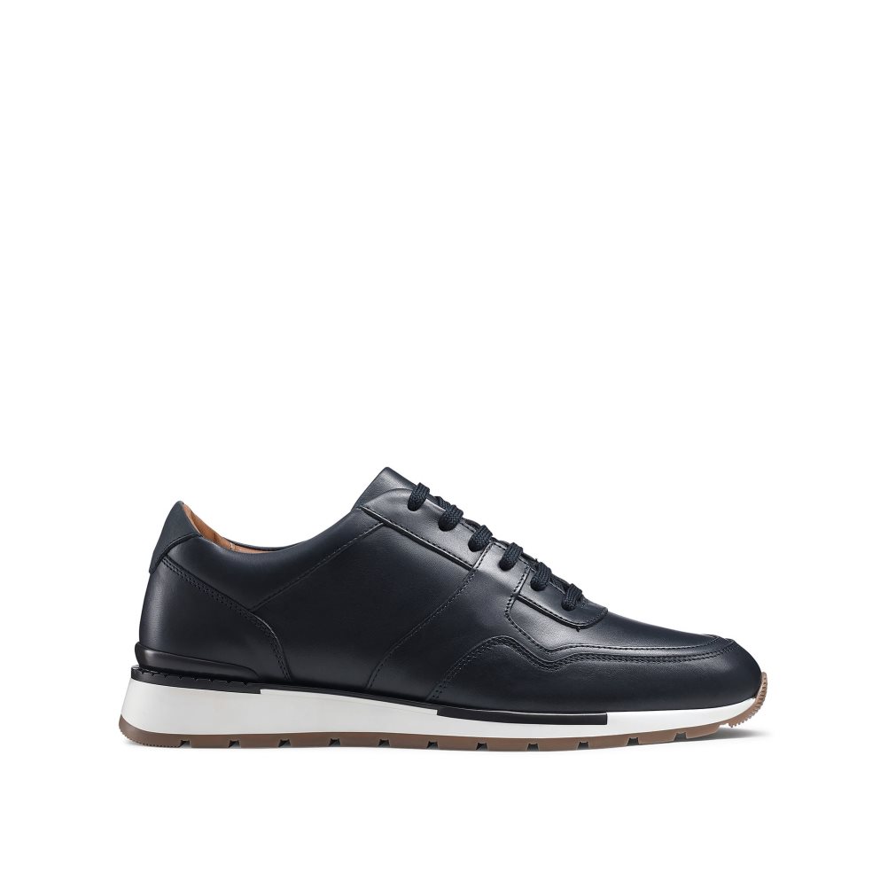 Russell And Bromley Lomond Blonder-up Joggesko Herre Marineblå | 091MWTND