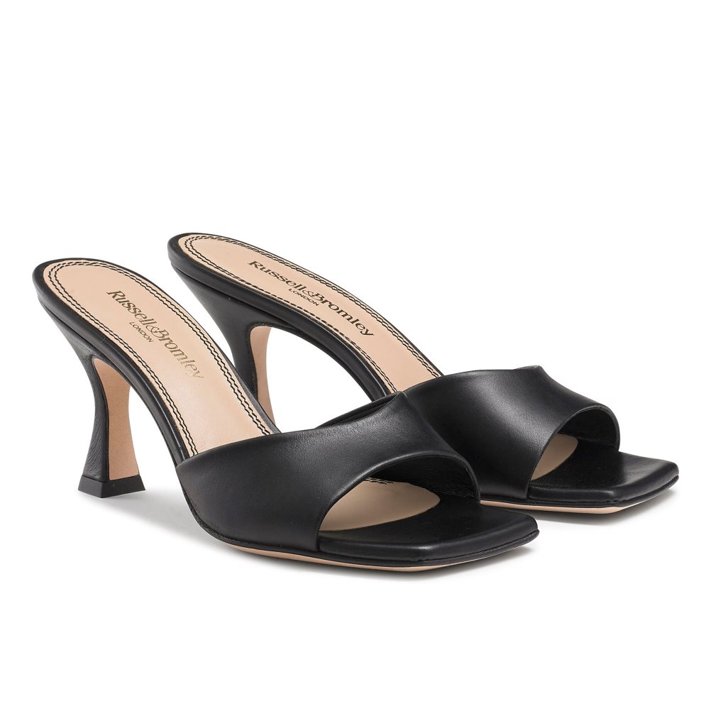 Russell And Bromley Mojito 90’s Hælene Mules Sko Dame Svarte | 358XIEHM