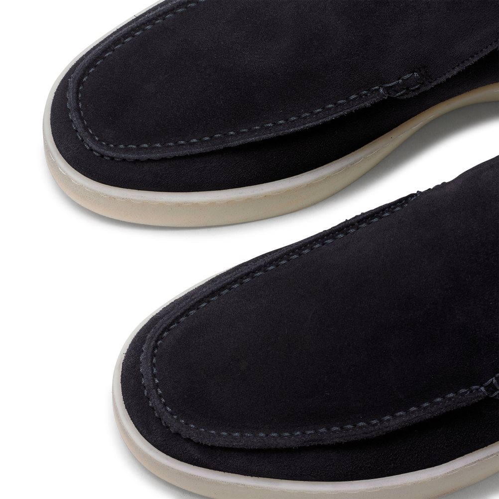 Russell And Bromley Monterey Slip On Chukka Støvler Herre Marineblå | 324OIELV