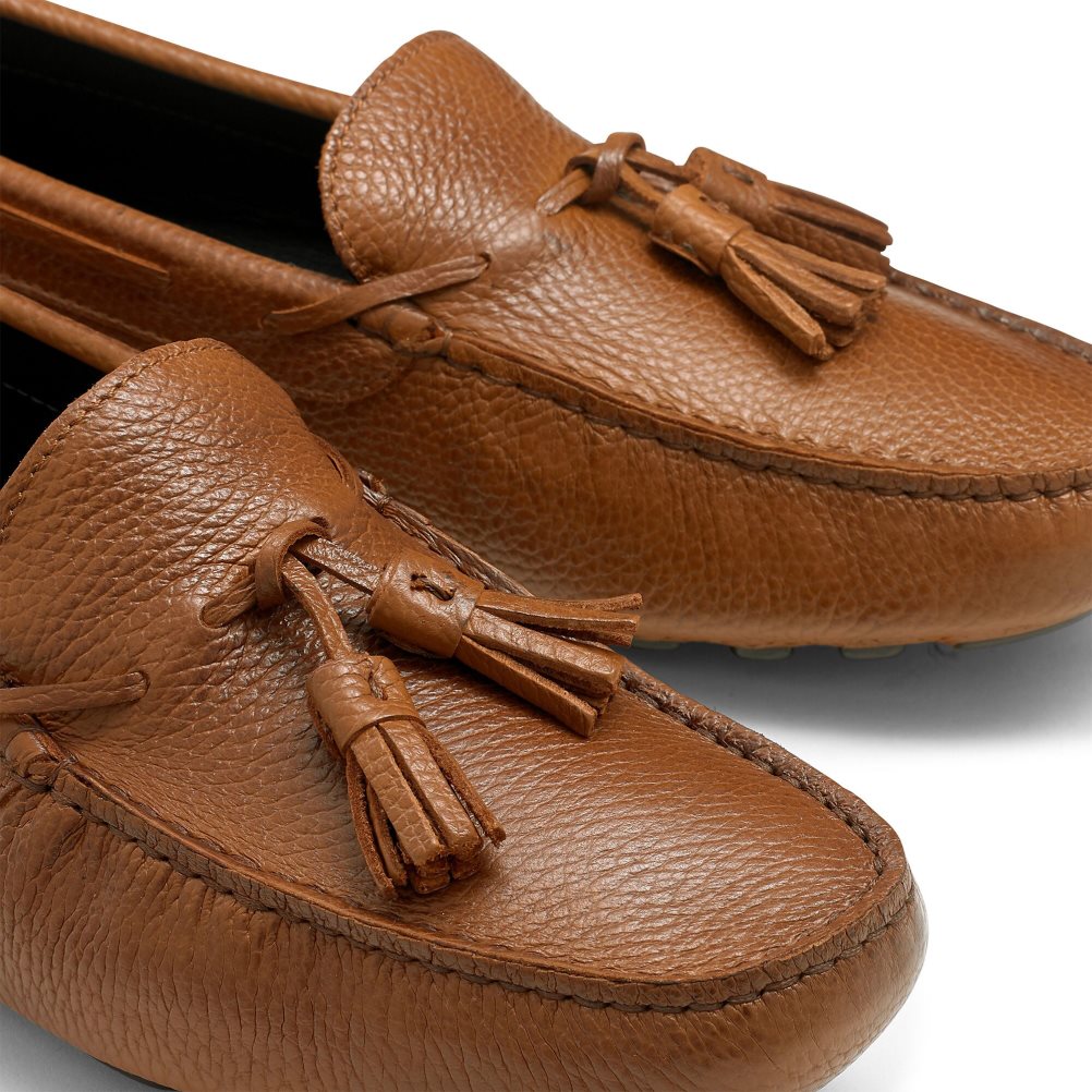 Russell And Bromley Monza Tassel Mokkasiner Herre Brune | 054LWUMG