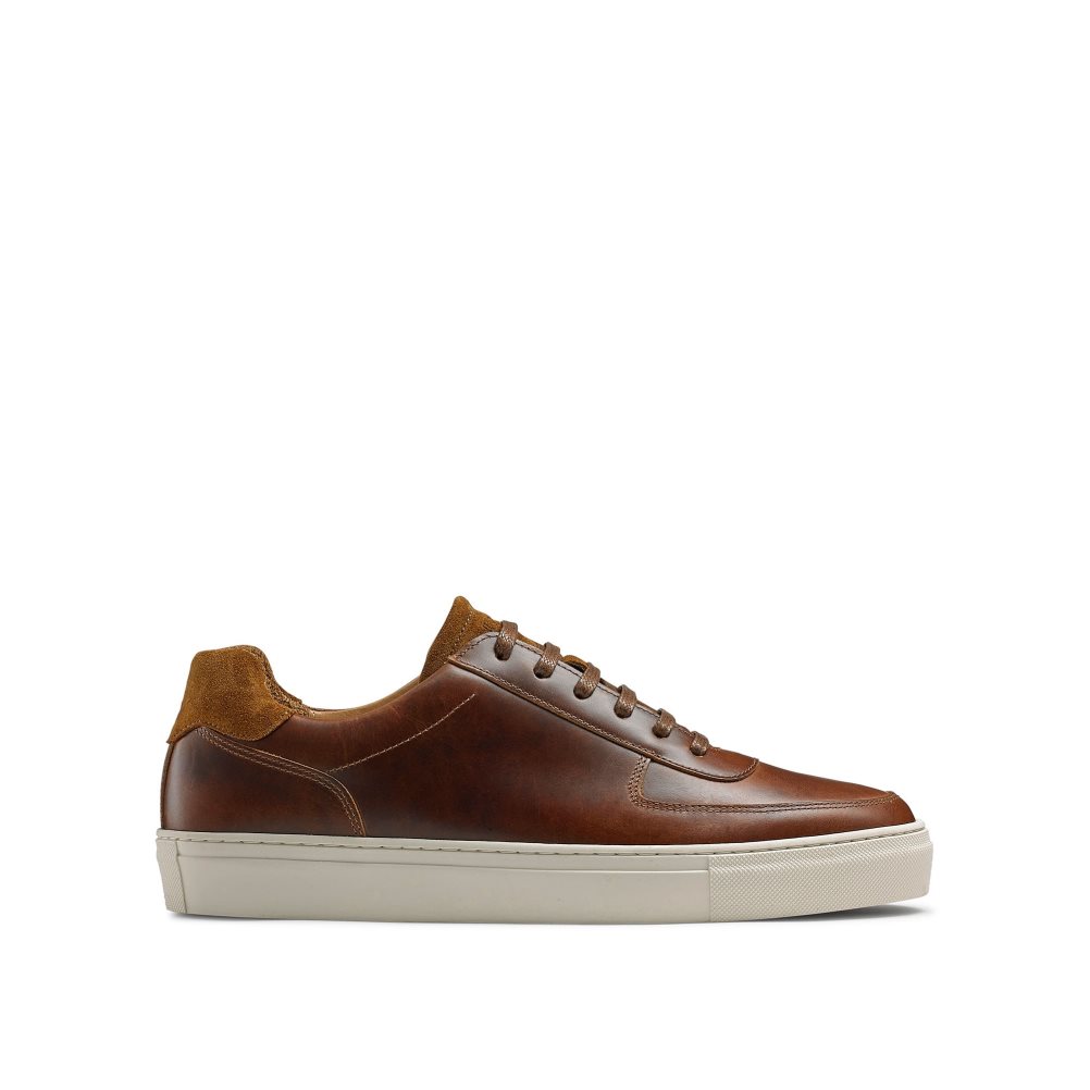 Russell And Bromley Outfield Blonder Up Joggesko Herre Brune | 032LAZHS