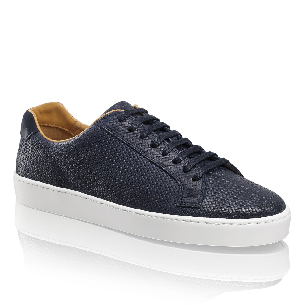 Russell And Bromley Park Run Low-top Joggesko Herre Marineblå | 081IYUFO