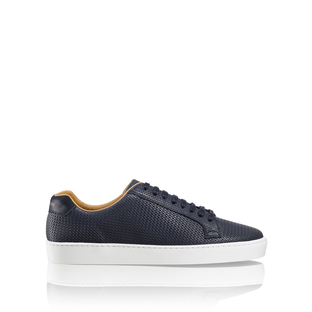 Russell And Bromley Park Run Low-top Joggesko Herre Marineblå | 081IYUFO