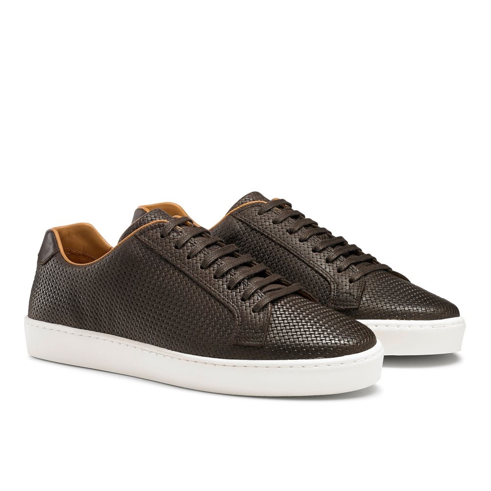 Russell And Bromley Park Run Low-top Joggesko Herre Sjokolade | 796CAHRN