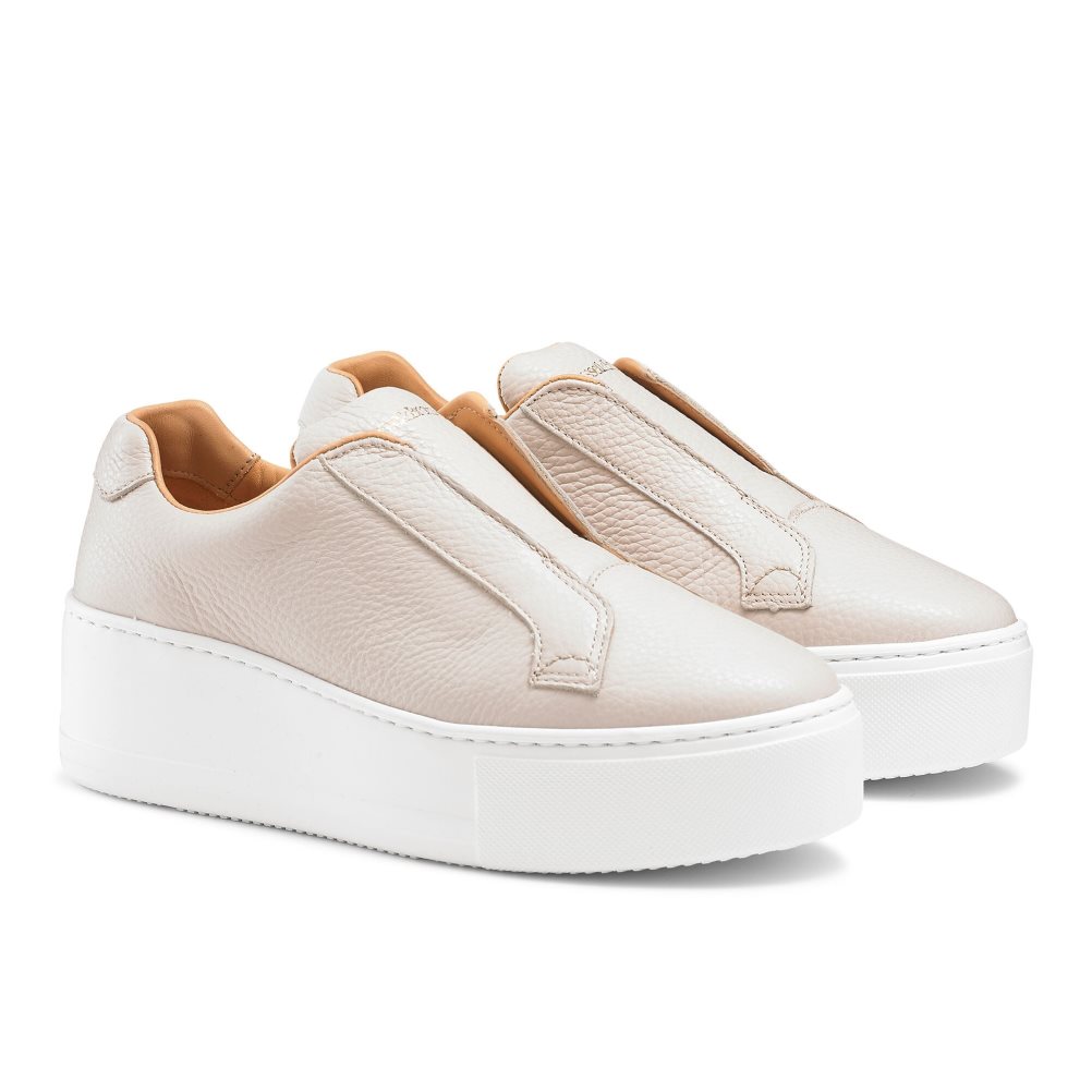 Russell And Bromley Park Up Flatform Laceless Platform Sko Dame Rosa | 963FNUHY