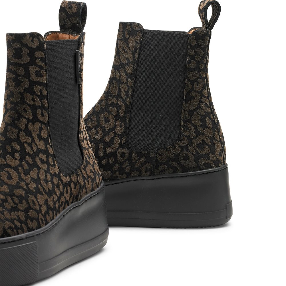 Russell And Bromley Park Way Chelsea Støvler Dame Leopard | 158OQGJU