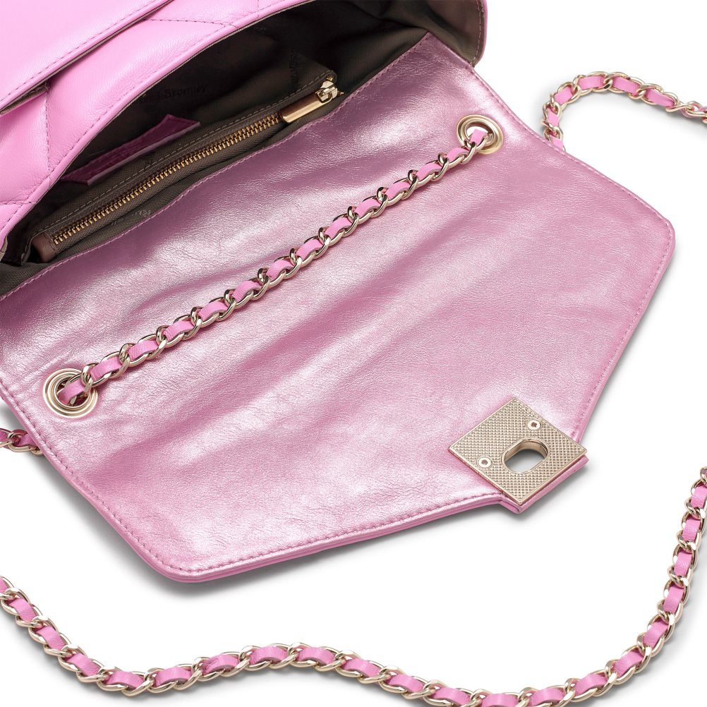 Russell And Bromley Quiltpuff Soft Quilted Crossbody Veske Dame Rosa | 751EZYDU