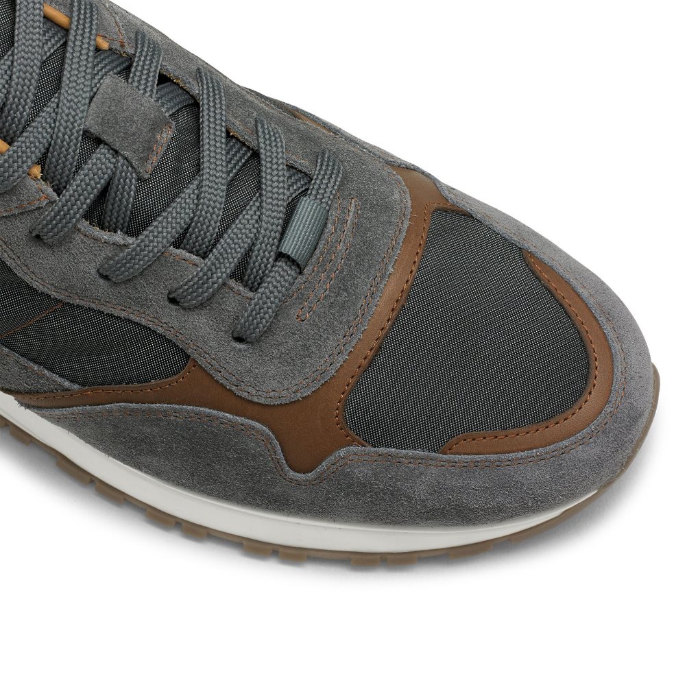 Russell And Bromley Rannoch Oxford Blonder Runner Joggesko Herre Grå | 793VTFCB