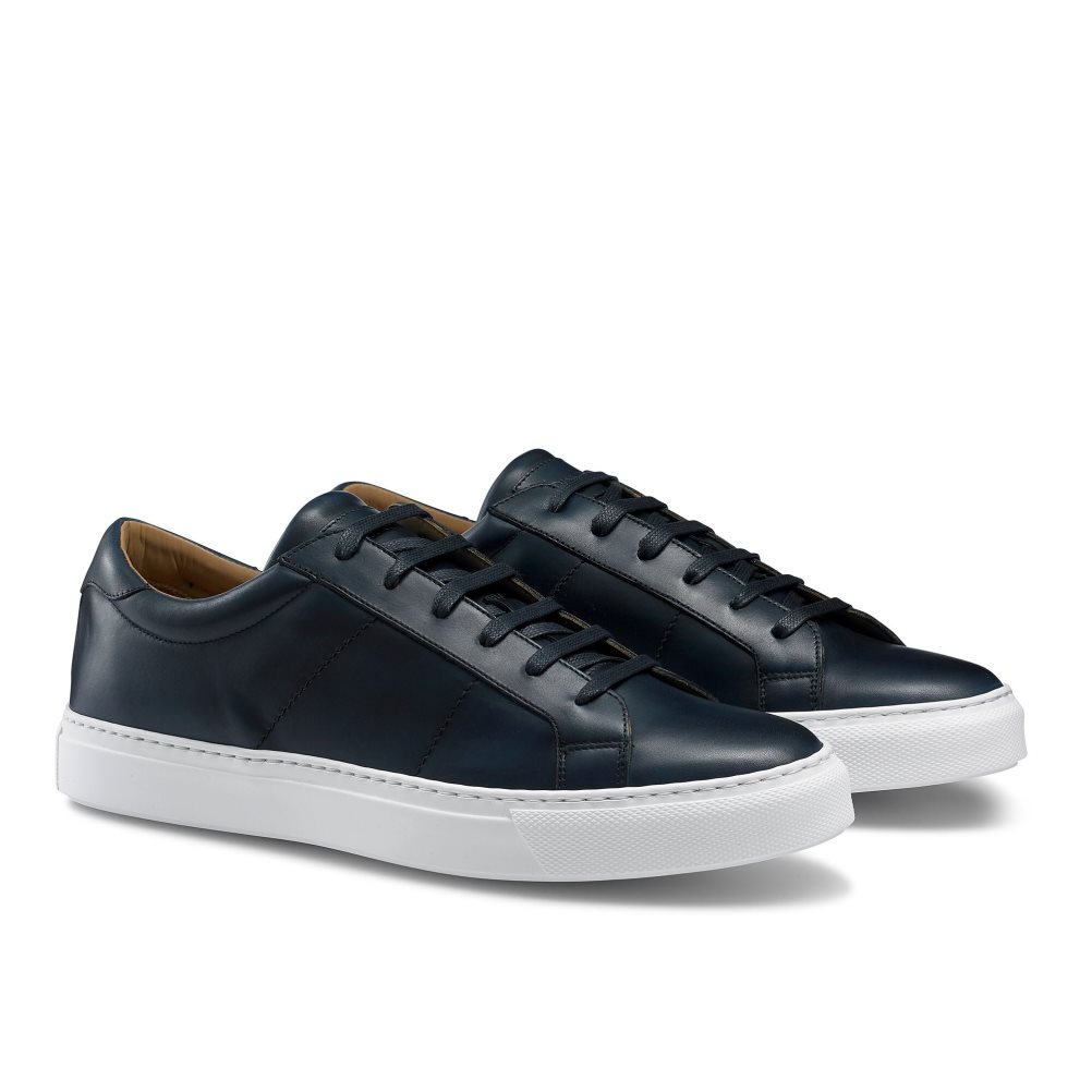 Russell And Bromley Realtime Luxury Joggesko Herre Marineblå | 381YIGKQ