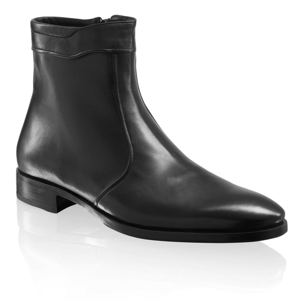 Russell And Bromley Repeat Zip Ankelstøvletter Herre Svarte | 397SYGKM