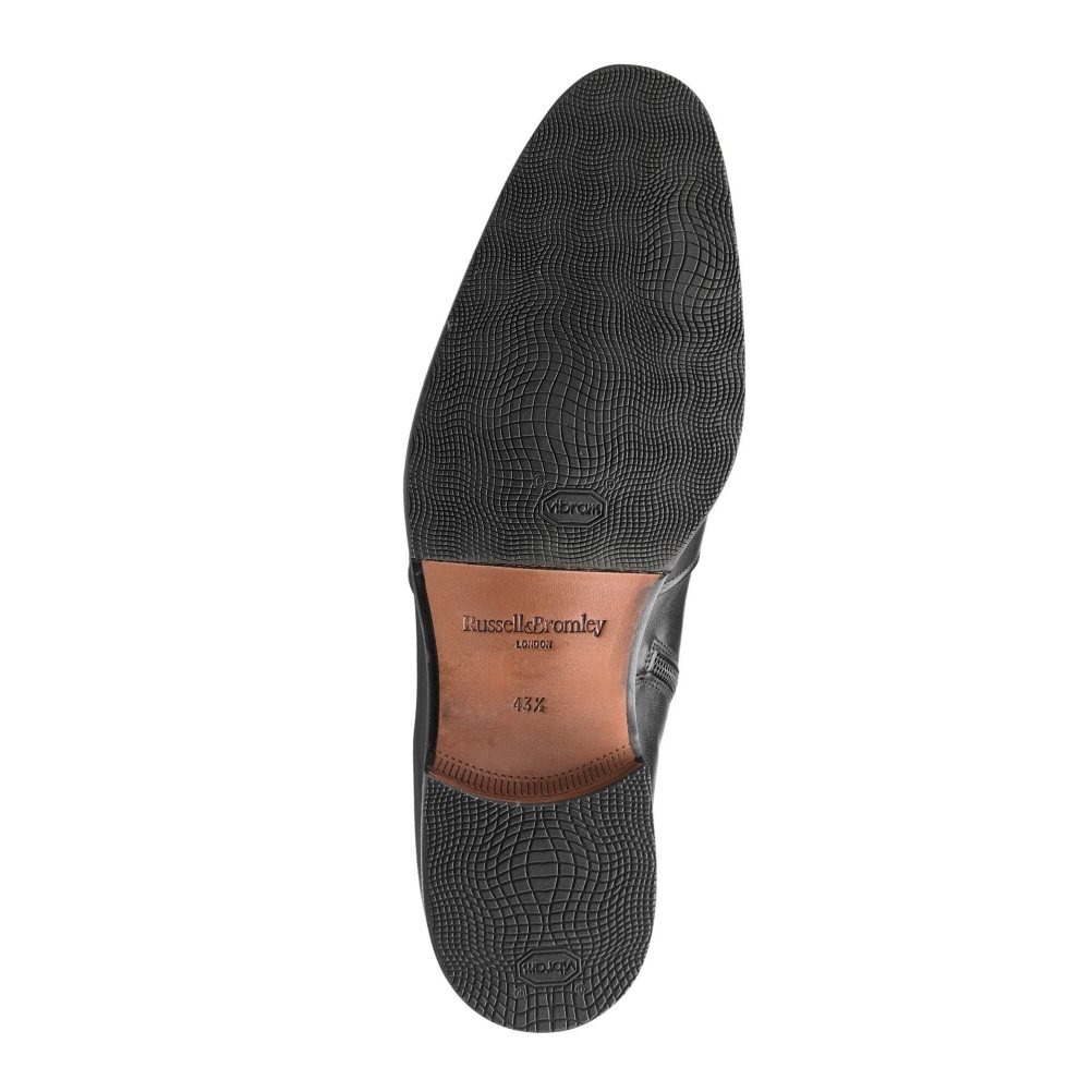 Russell And Bromley Repeat Zip Ankelstøvletter Herre Svarte | 397SYGKM