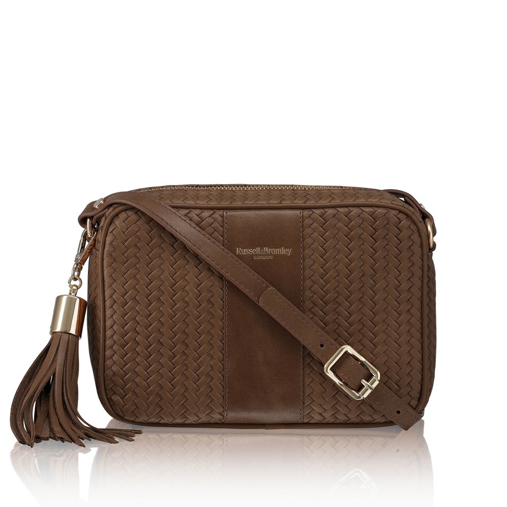 Russell And Bromley Rowan Camera Crossbody Veske Dame Mørke Brune | 128ZWVKA