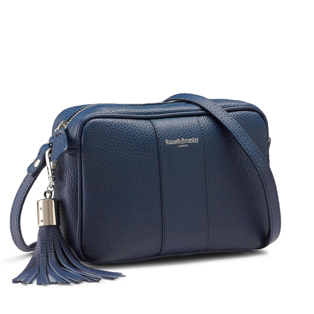 Russell And Bromley Rowan Camera Crossbody Veske Dame Marineblå | 475HKTQW