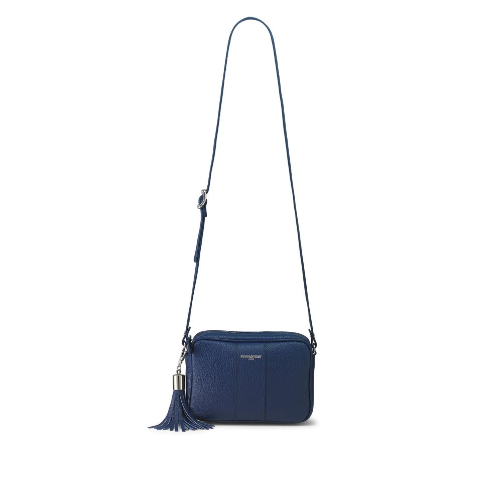 Russell And Bromley Rowan Camera Crossbody Veske Dame Marineblå | 475HKTQW